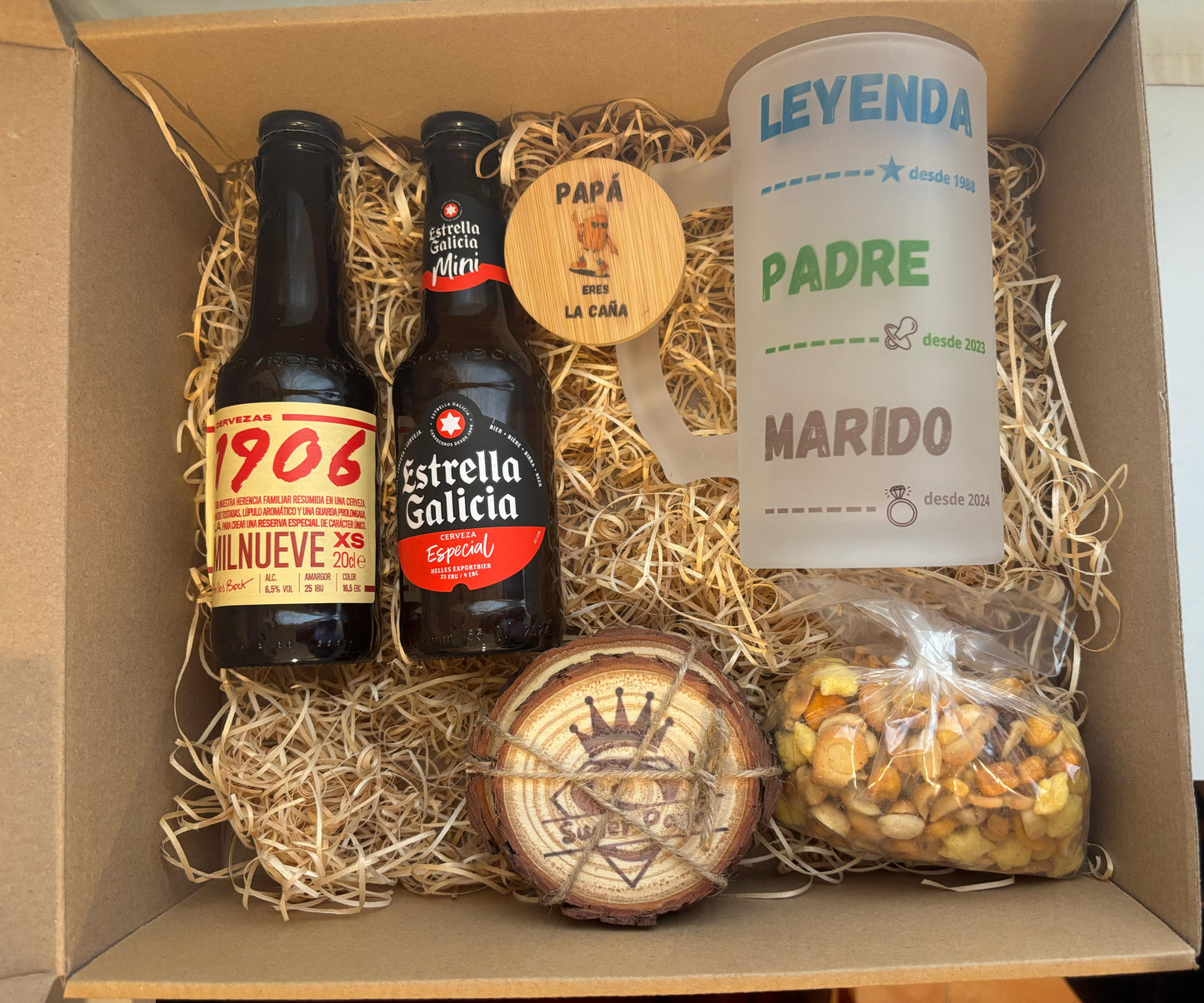Caja Regalo Cerveza para Padres/Abuelos