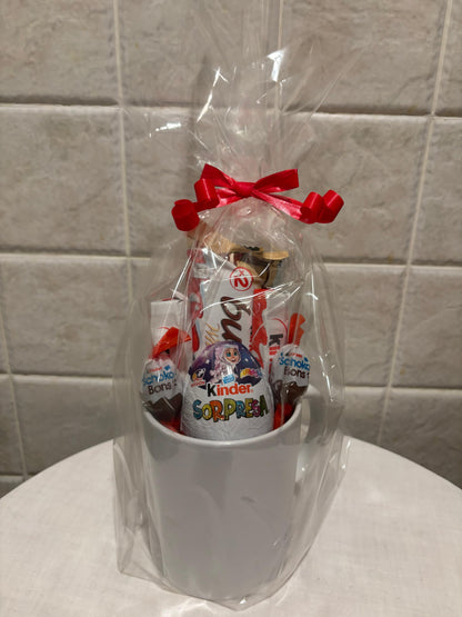 Taza chocolates Kinder