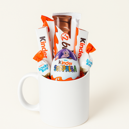 Taza chocolates Kinder
