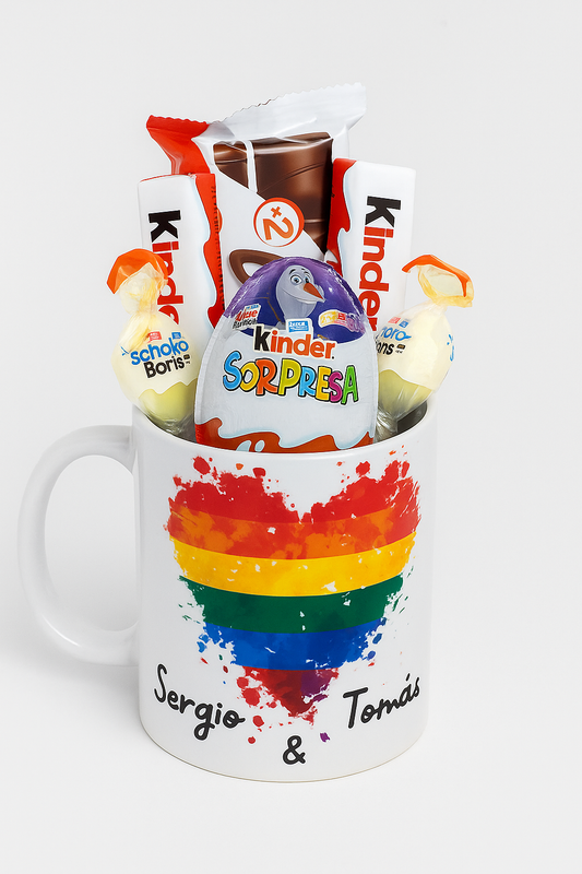 Taza regalo Amor LGBTQ+